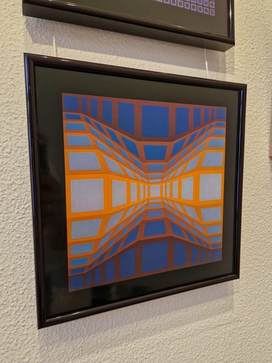 Victor Vasarely, offsetdruk, Kek-Eg-II