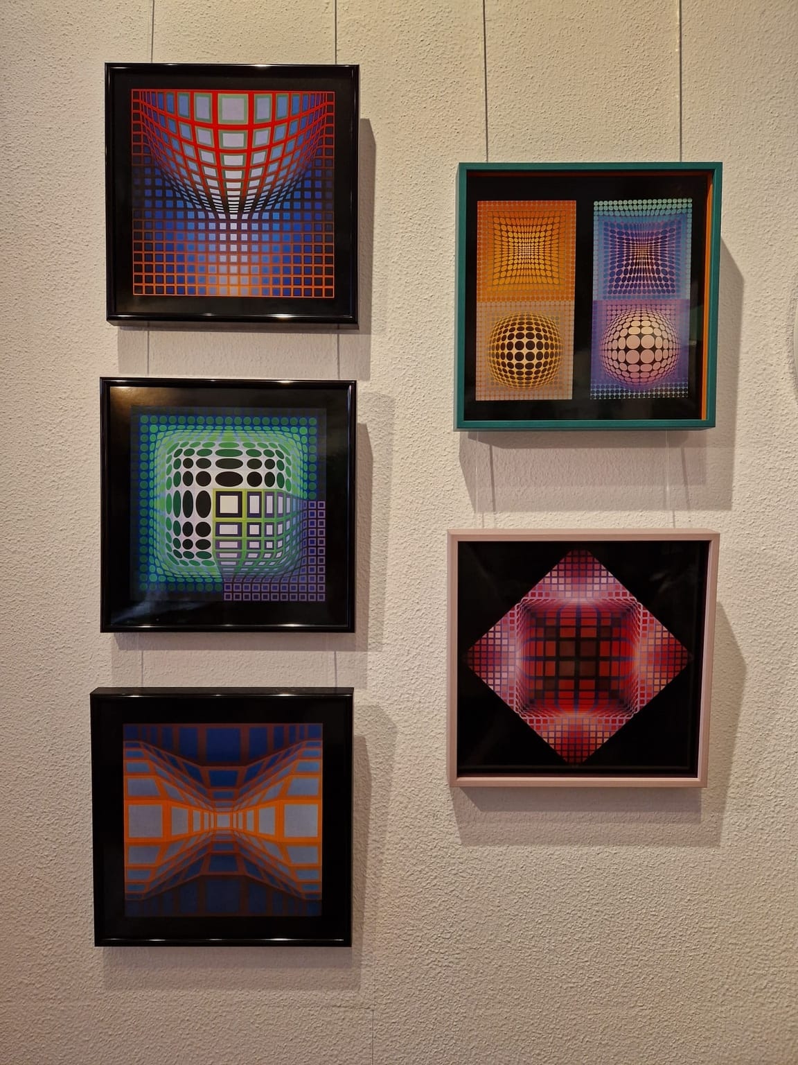 Victor Vasarely, offsetdruk, V