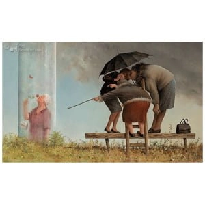 Roddel, het glazen huisje