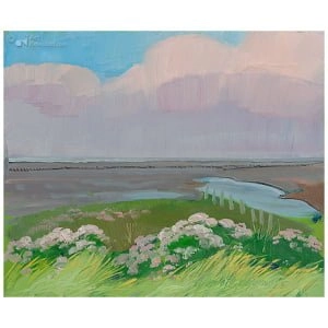 Het  Wad met zeeaster