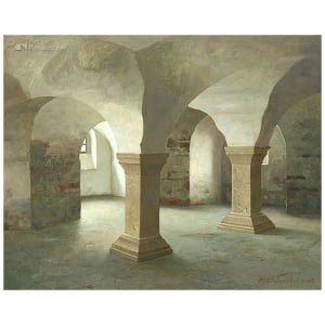 De Crypte van de stiftskerk St. Cyriakus te Gernrode, D (10e eeuw)