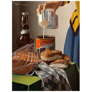 Canto 65, Het melkmeisje