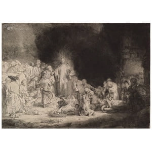 Honderd gulden prent