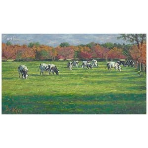 Koeien aan De Krommeweg