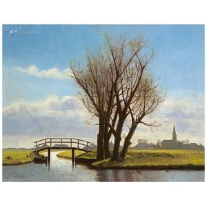 Landschap bij Dedgum
