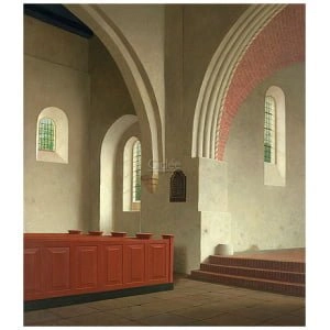Interieur Donatuskerk te Leermens (1000-1400)