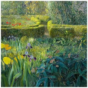 Tuin Ezinge met Irissen