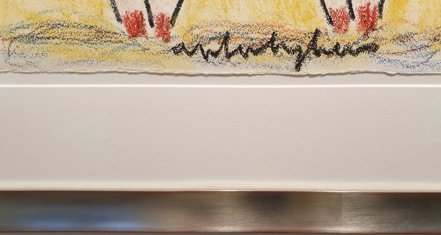 een stuk papier met tekst erop