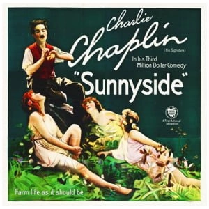 een filmposter voor acteurs uit Sunnyside