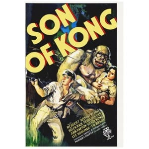 een filmposter voor Son of Kong