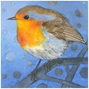 een tekening van een vogel zittend op een tak