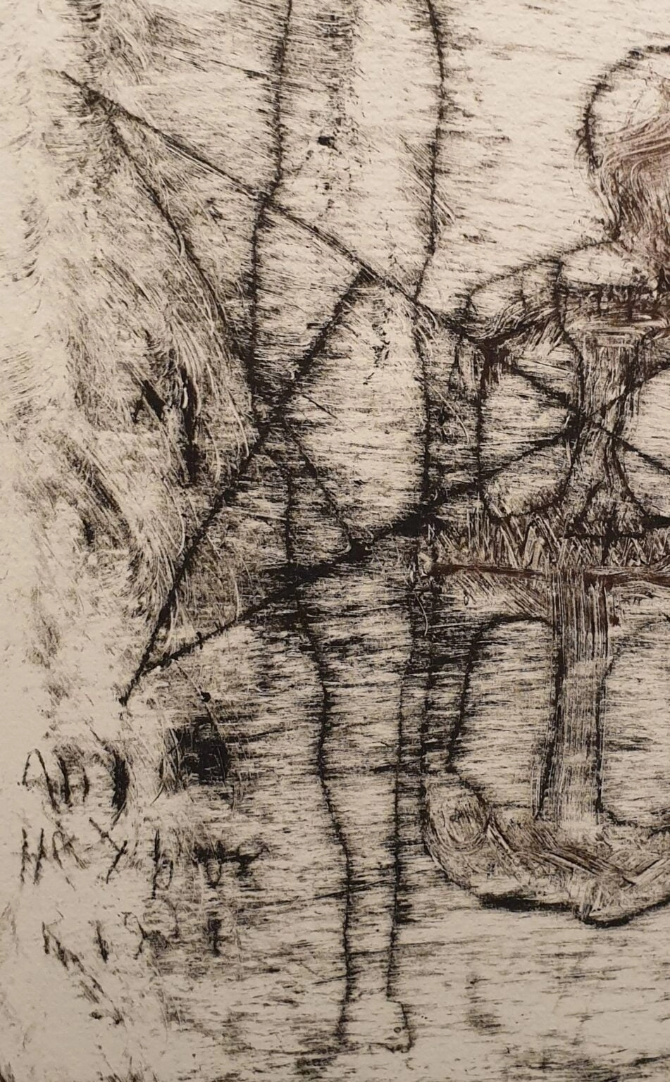 een tekening van een man die op een paard rijdt