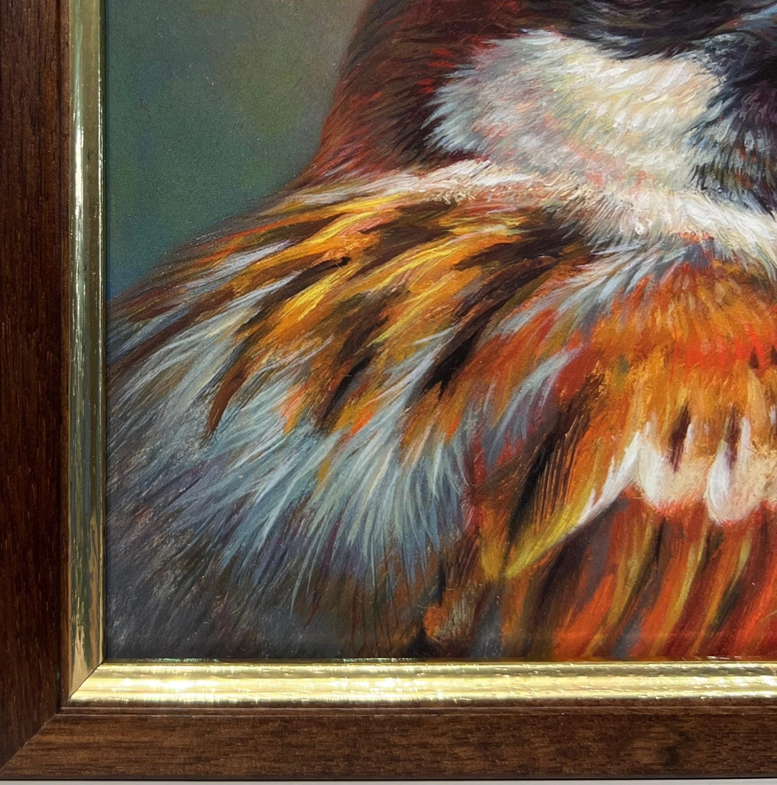 Erik van Ommen, Portret van een huismus, detail L