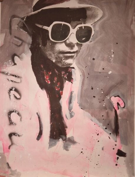 Ronald Chapeau, Elton John kunstwerk