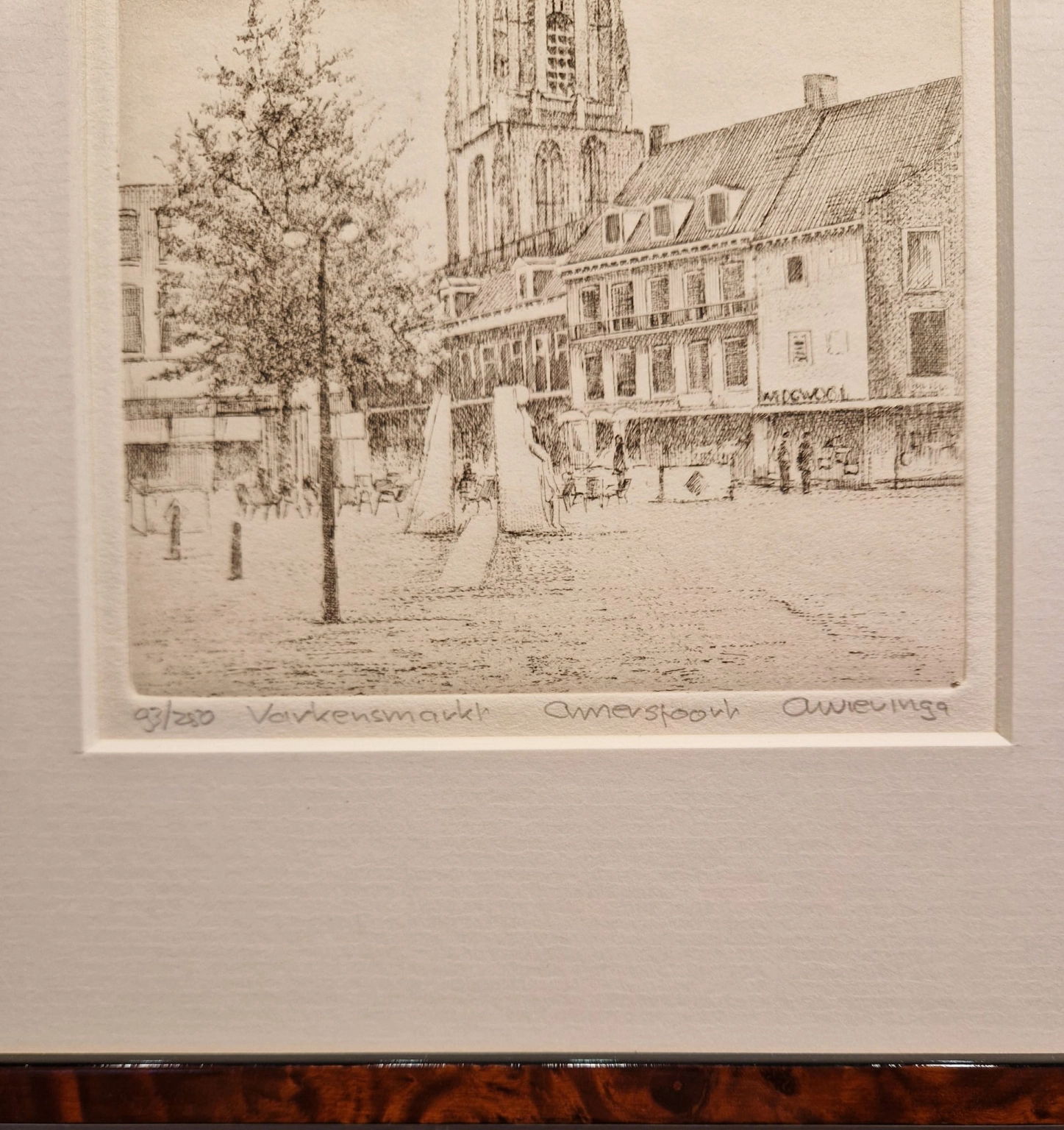 Albert Wieringa, Varkensmarkt, detail HO