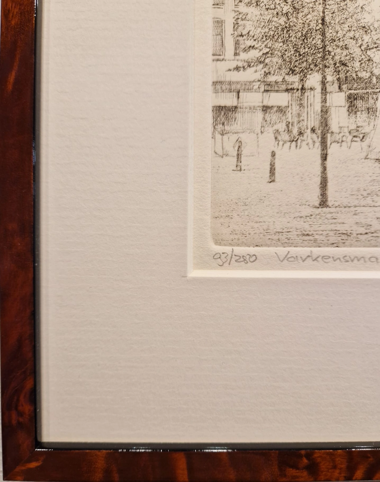 Albert Wieringa, Varkensmarkt, detail LO