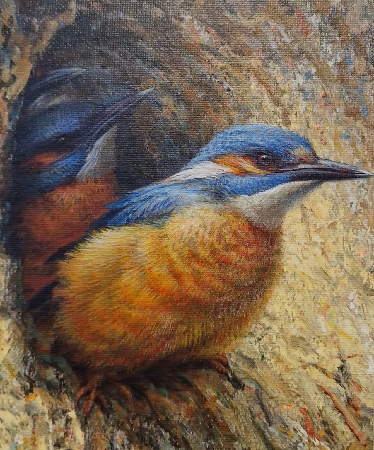 Erik van Ommen, IJsvogelnest, detail G