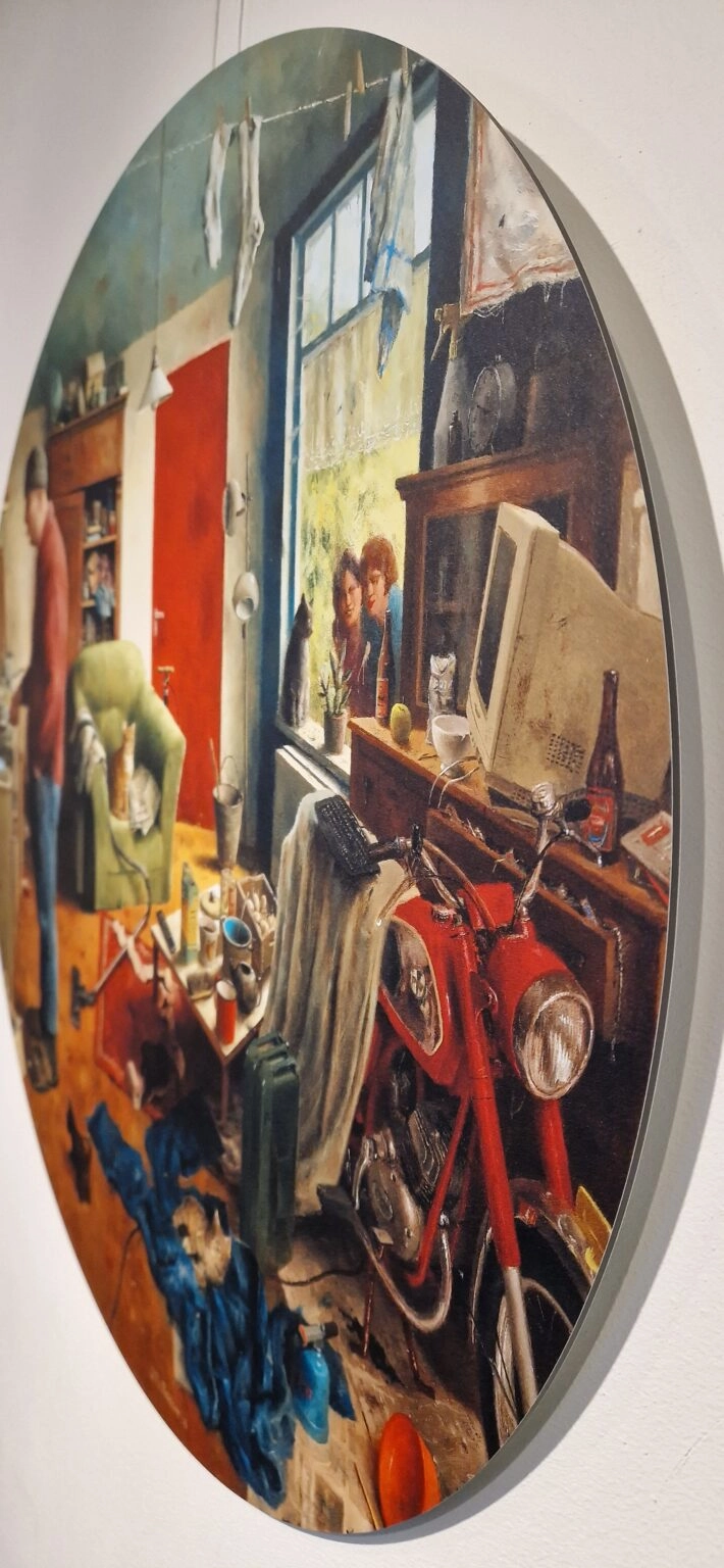 Art Circle, Marius van Dokkum, Mannenhuishouding, detail DBZK
