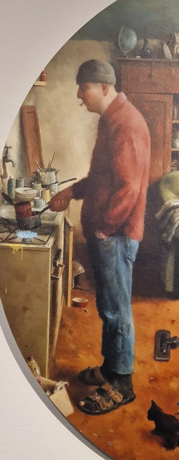 Art Circle, Marius van Dokkum, Mannenhuishouding, detail DBZKI