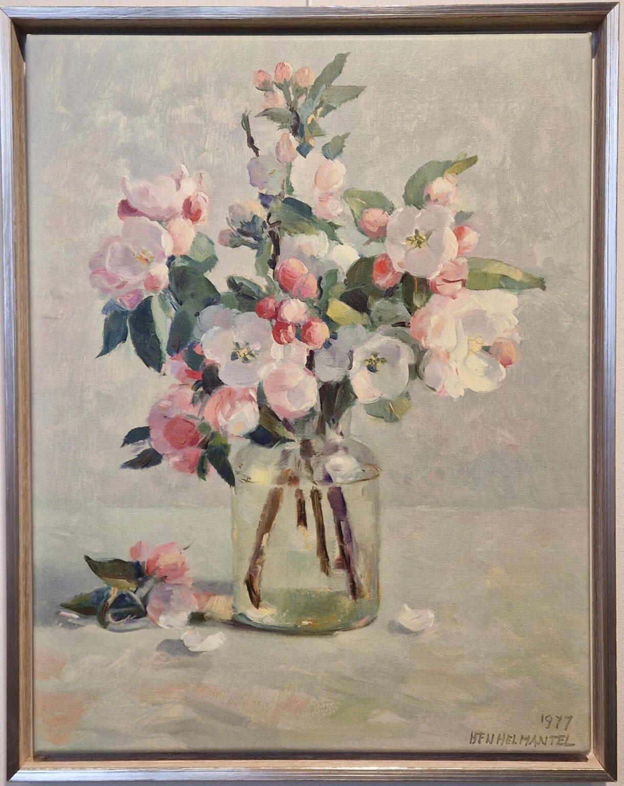 Henk Helmantel, Bloesemtakken in glas, V