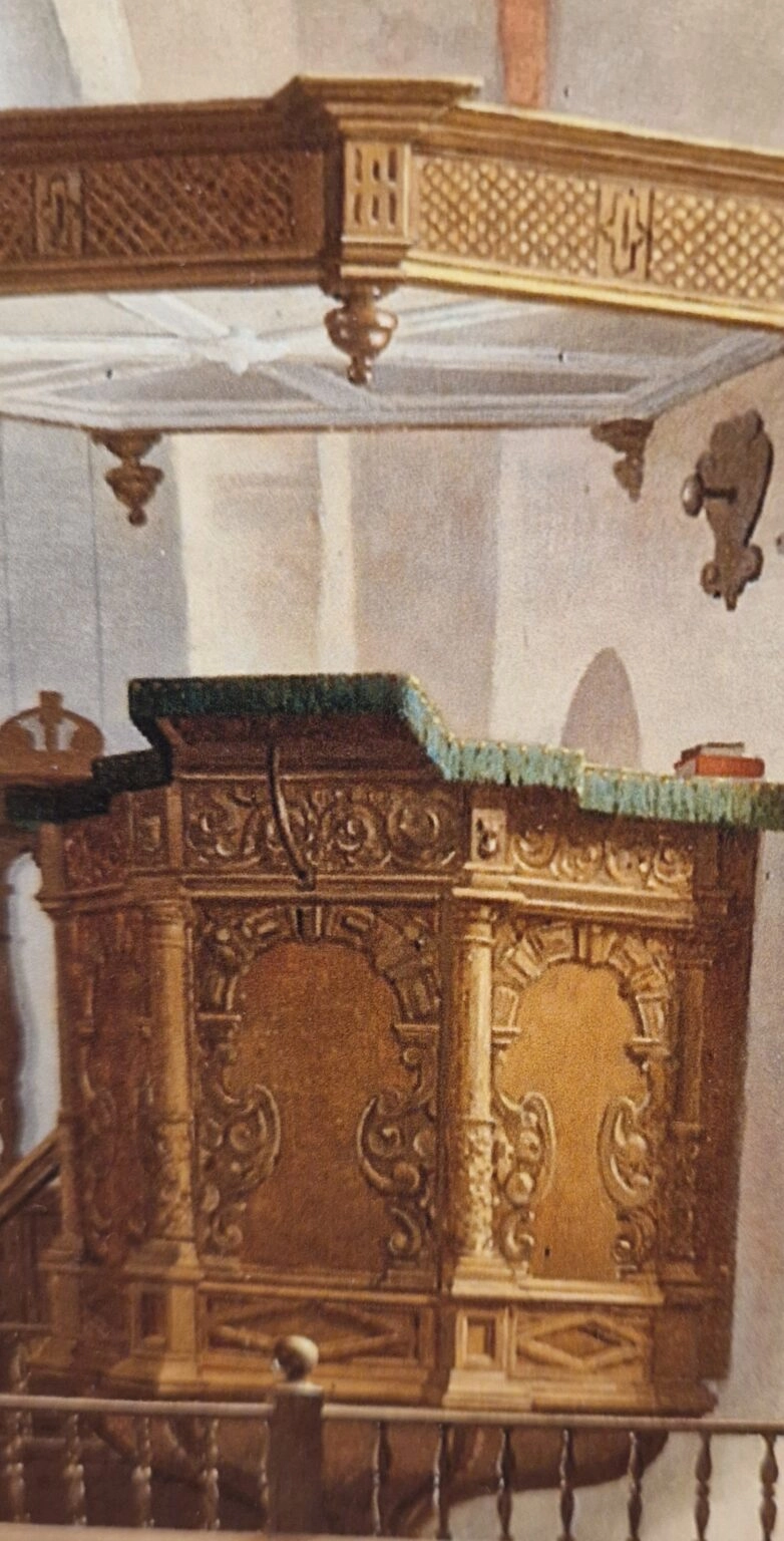 Henk Helmantel, De Andreaskerk in Westeremden, detail GI