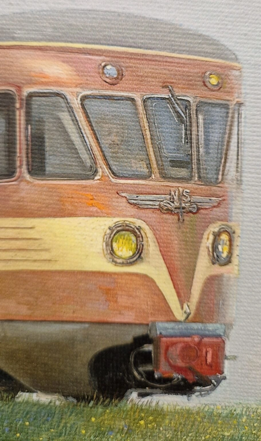 Rein Pol, De blauwe Engel (zomer), detail G