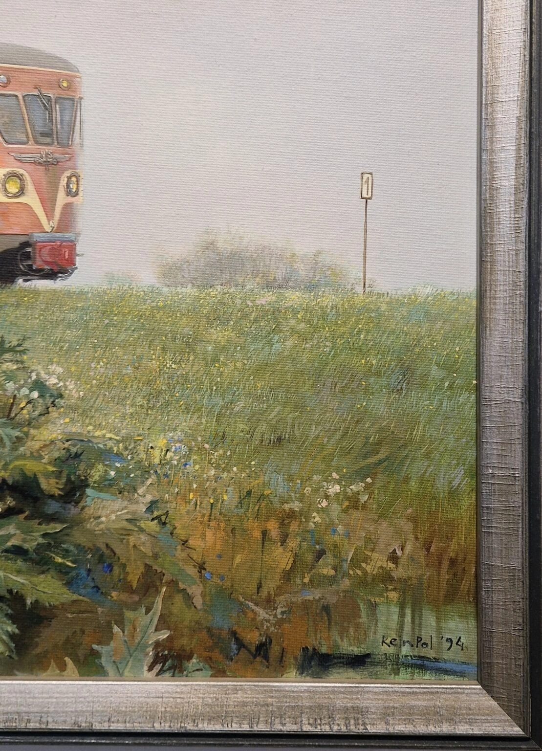 Rein Pol, De blauwe Engel (zomer), detail LH