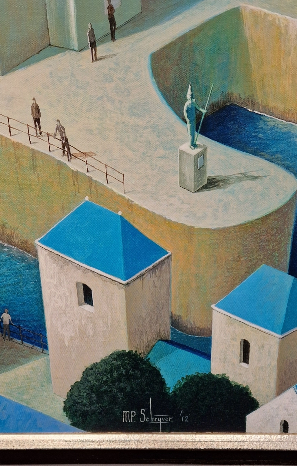 Michiel Schrijver, Een goede boodschap, detail LH