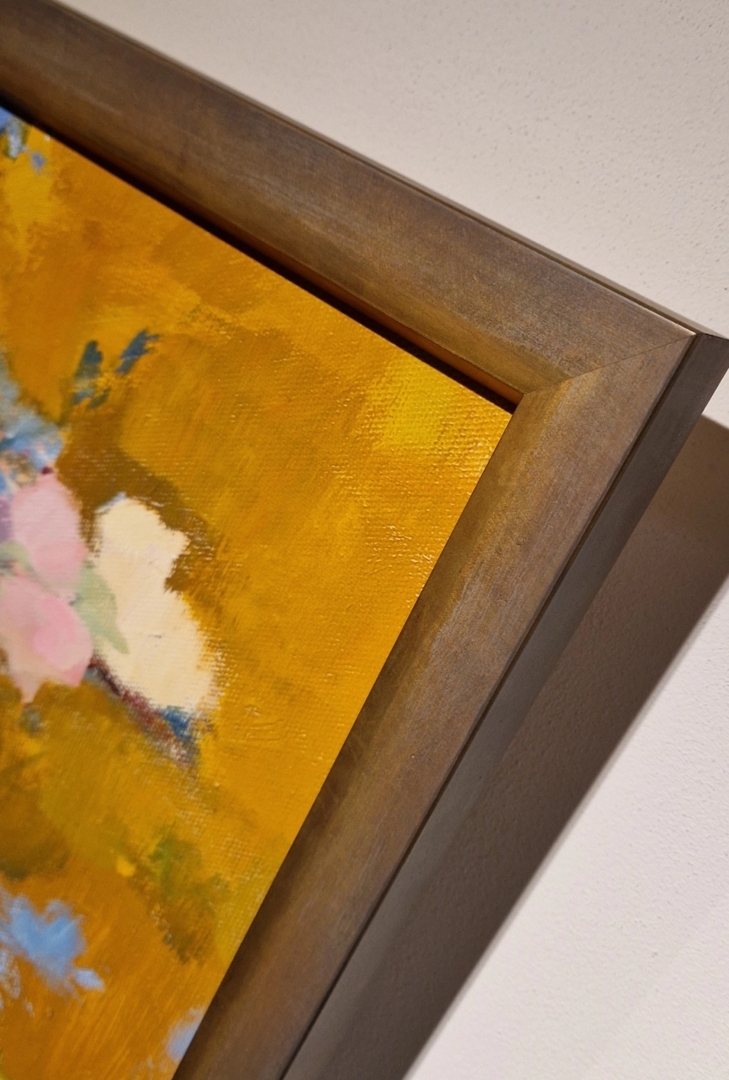 Carla Rodenberg, Geel bloemstilleven, detail L