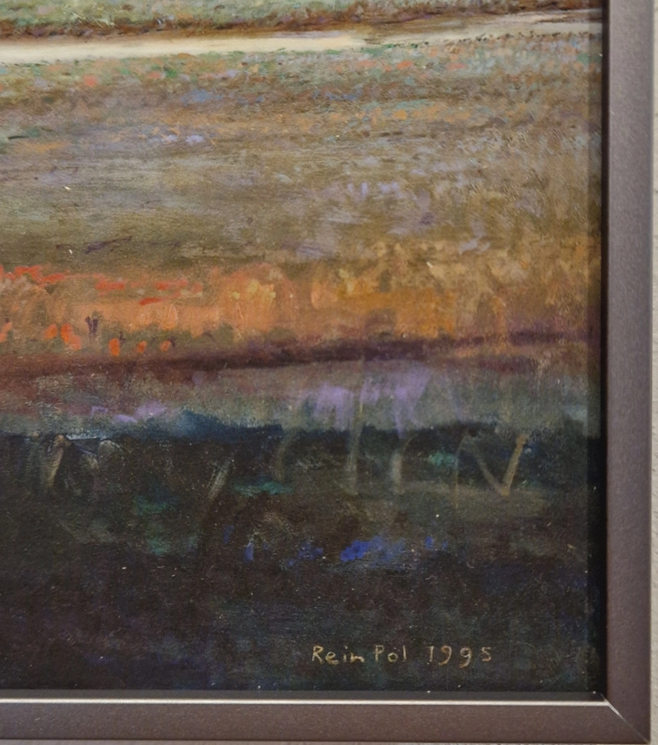 Rein Pol, avondtrein, detail LH