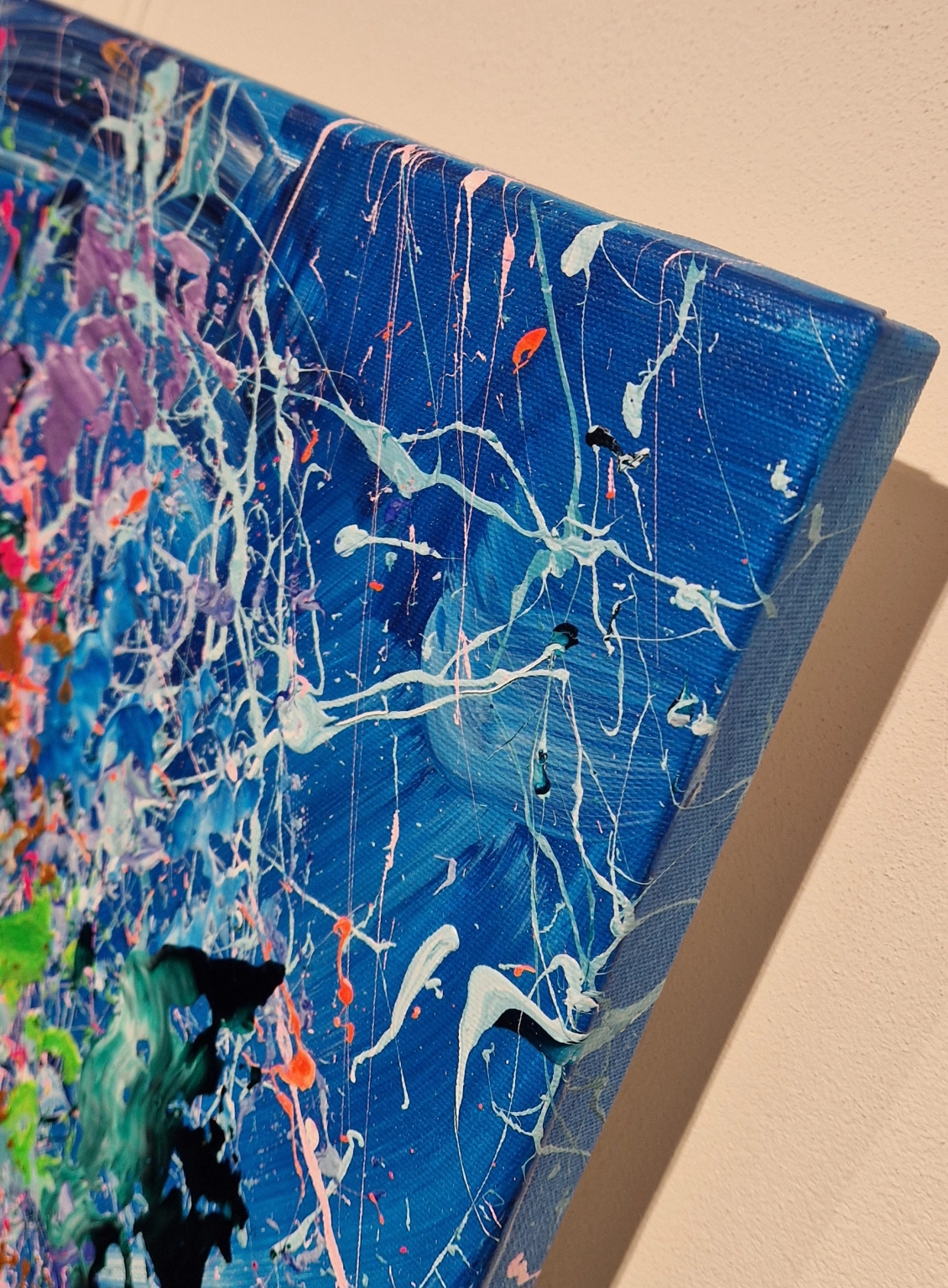 Ivanka Matiss, Petit blue landscape, detail ZK