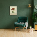 Henk Helmantel, Meidoornbessen in Romeins glas, detail HK