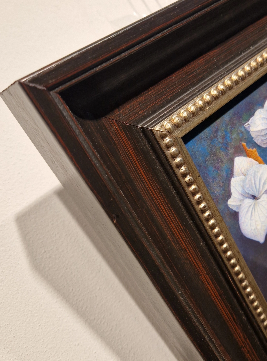 Ad Hofman, Blikje met hortensia's, detail L