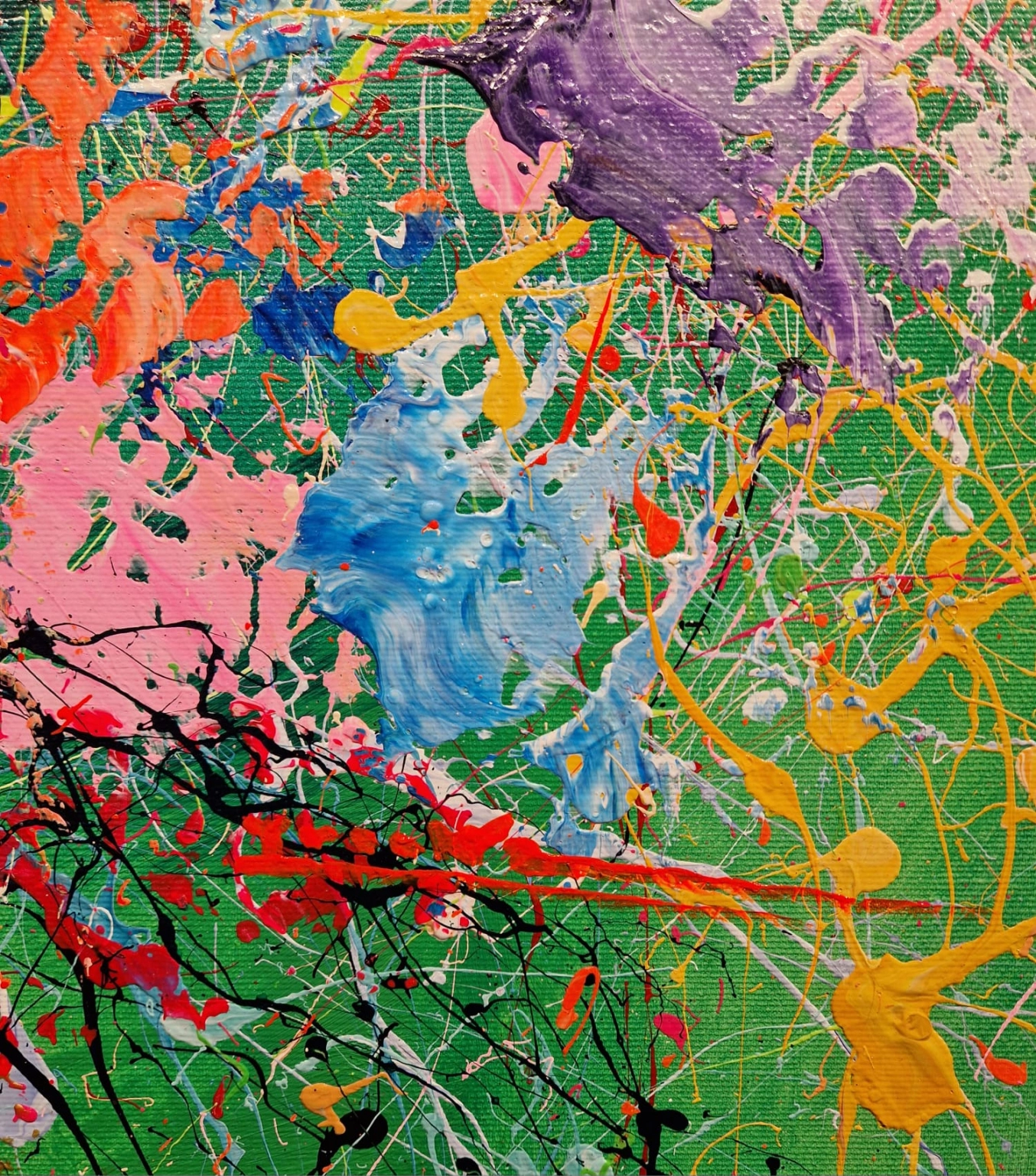 Ivanka Matiss, groen breeze, detail H