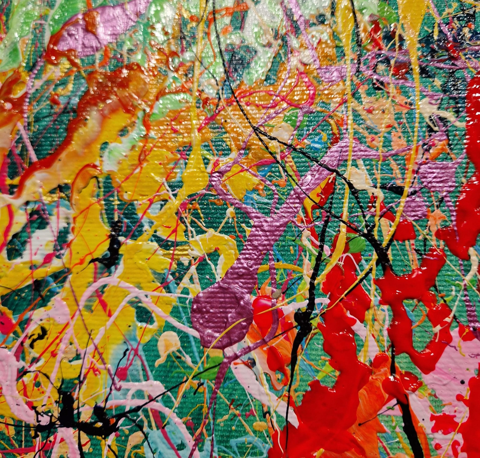 Ivanka Matiss, groen breeze, detail OI