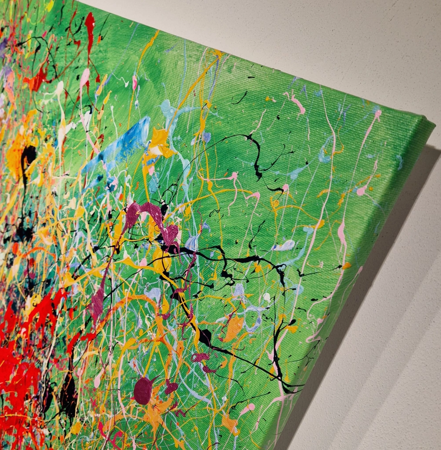 Ivanka Matiss, groen breeze, detail ZK