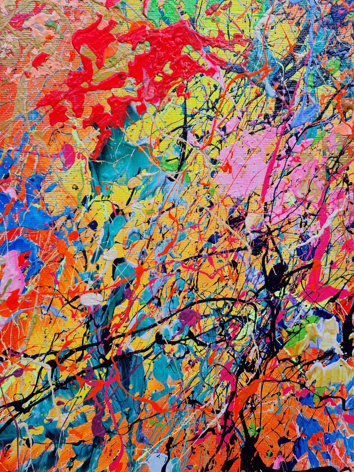 Ivanka Matiss, rood breeze, detail OI