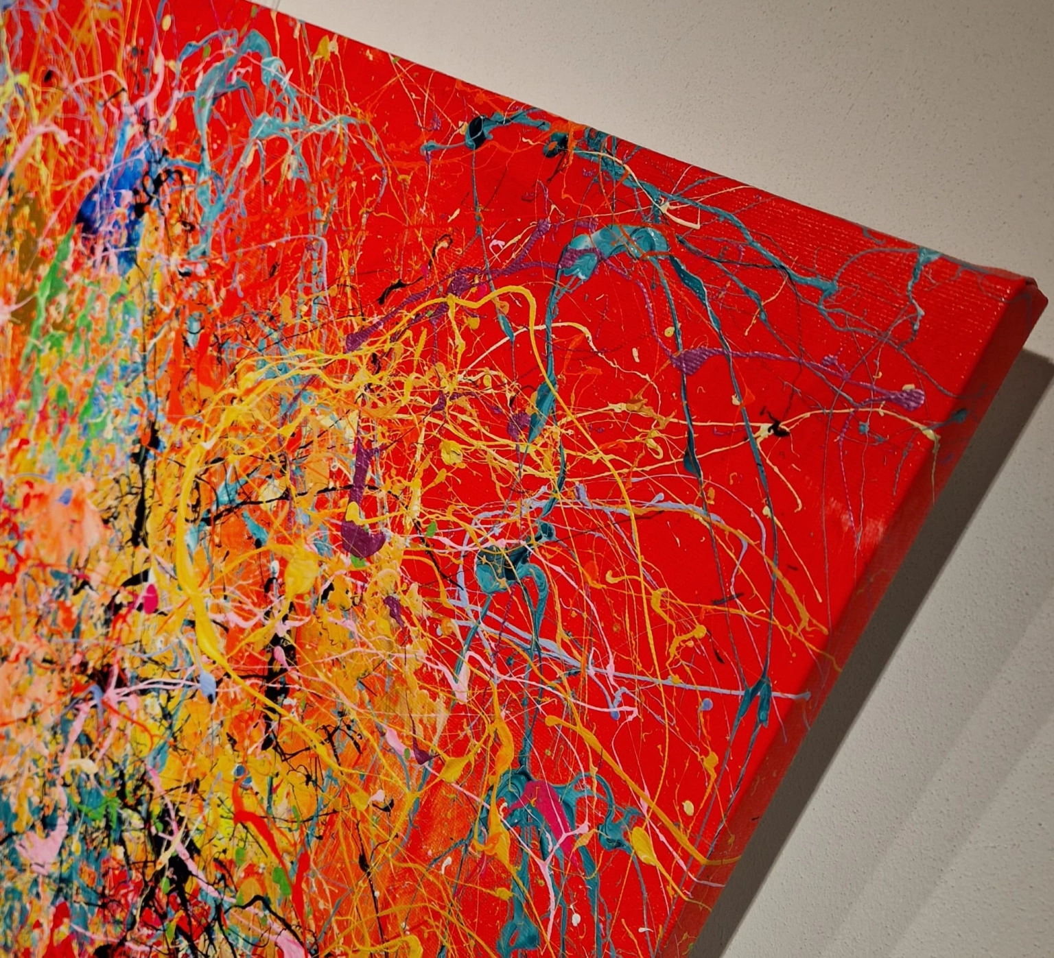 Ivanka Matiss, rood breeze, detail ZK