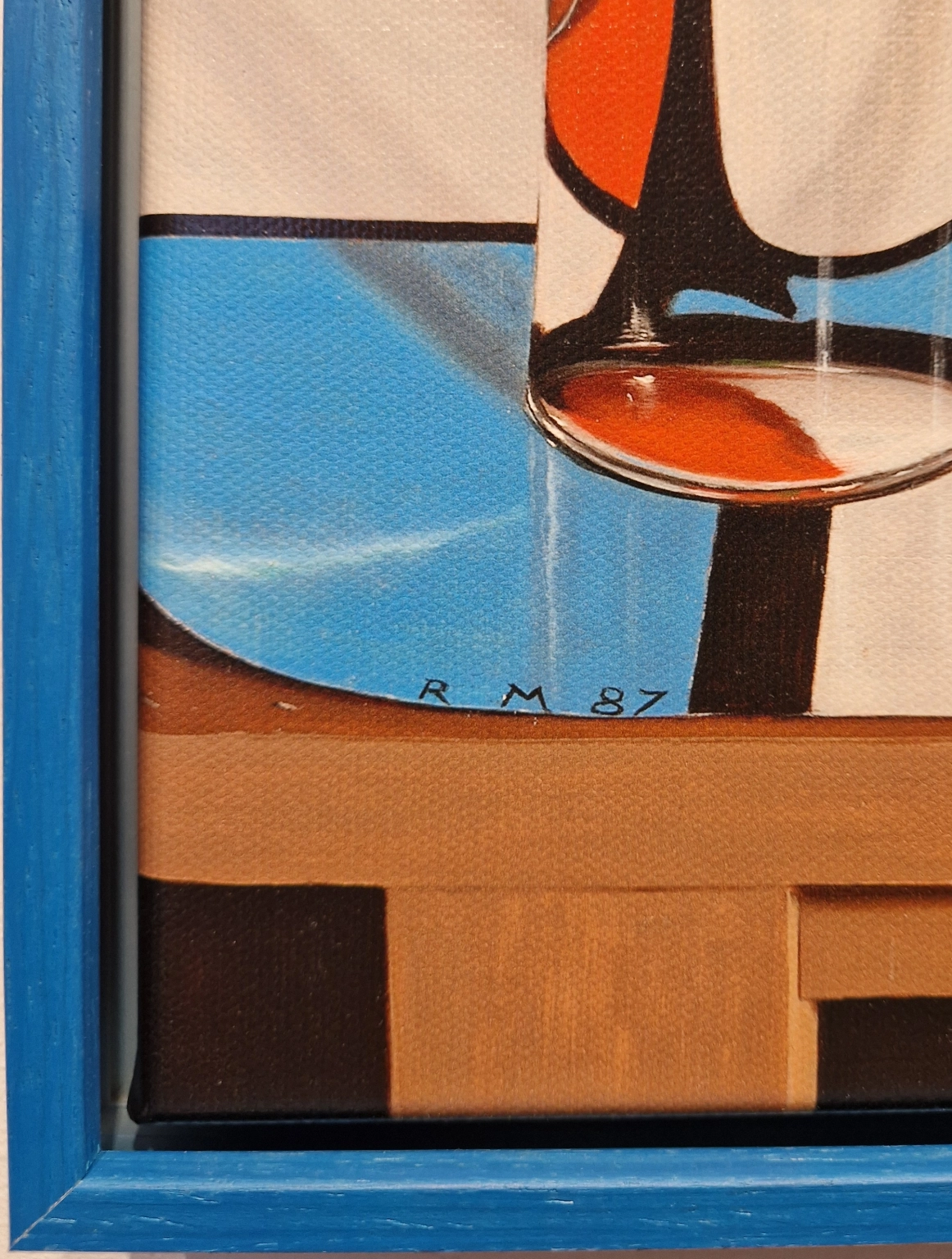 Rob Mohlmann, Canto 61, Blik op Mondriaan, detail LH