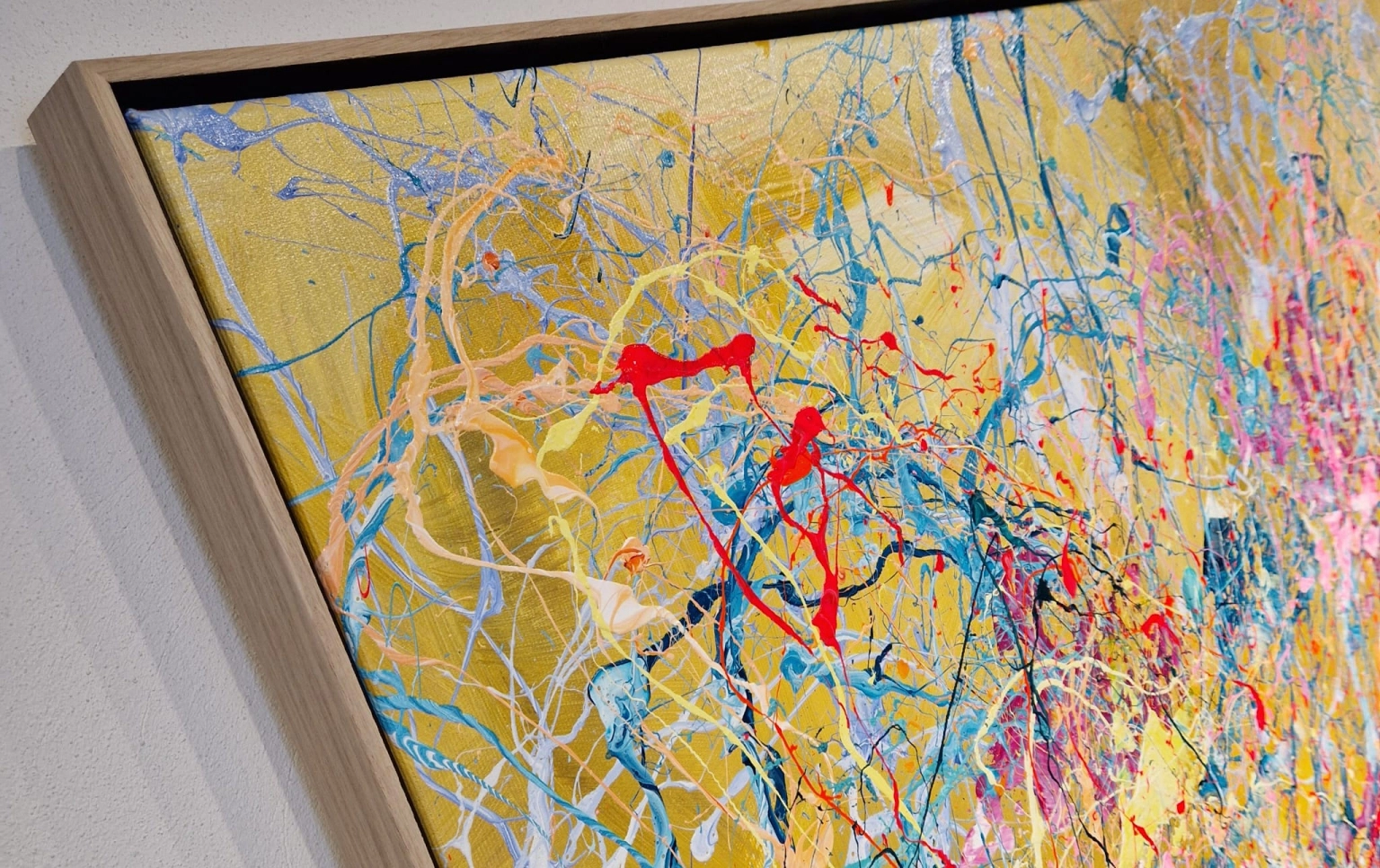 Ivanka Matiss, Golden Garden Landscape, detail L