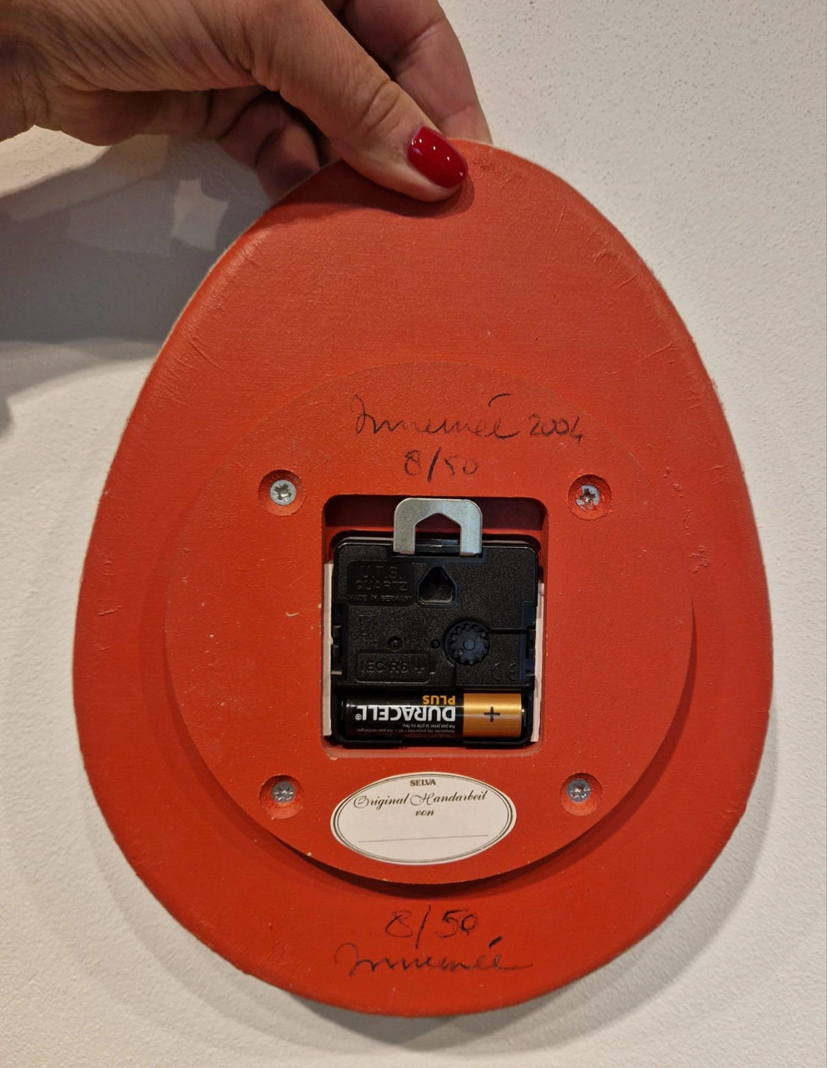 Hans Innemée, klok - oplage 50, Akant