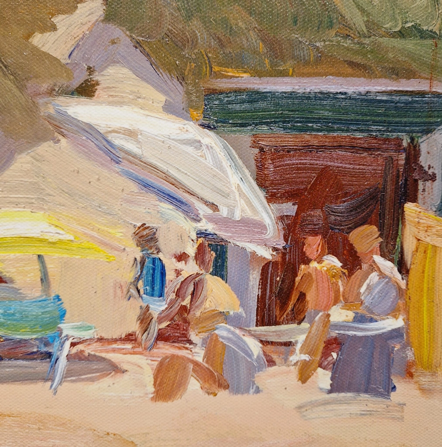 Hans Versfelt, Strandtrap, detail G