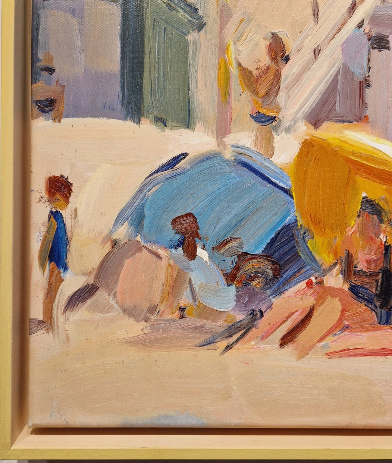 Hans Versfelt, Strandtrap, detail L