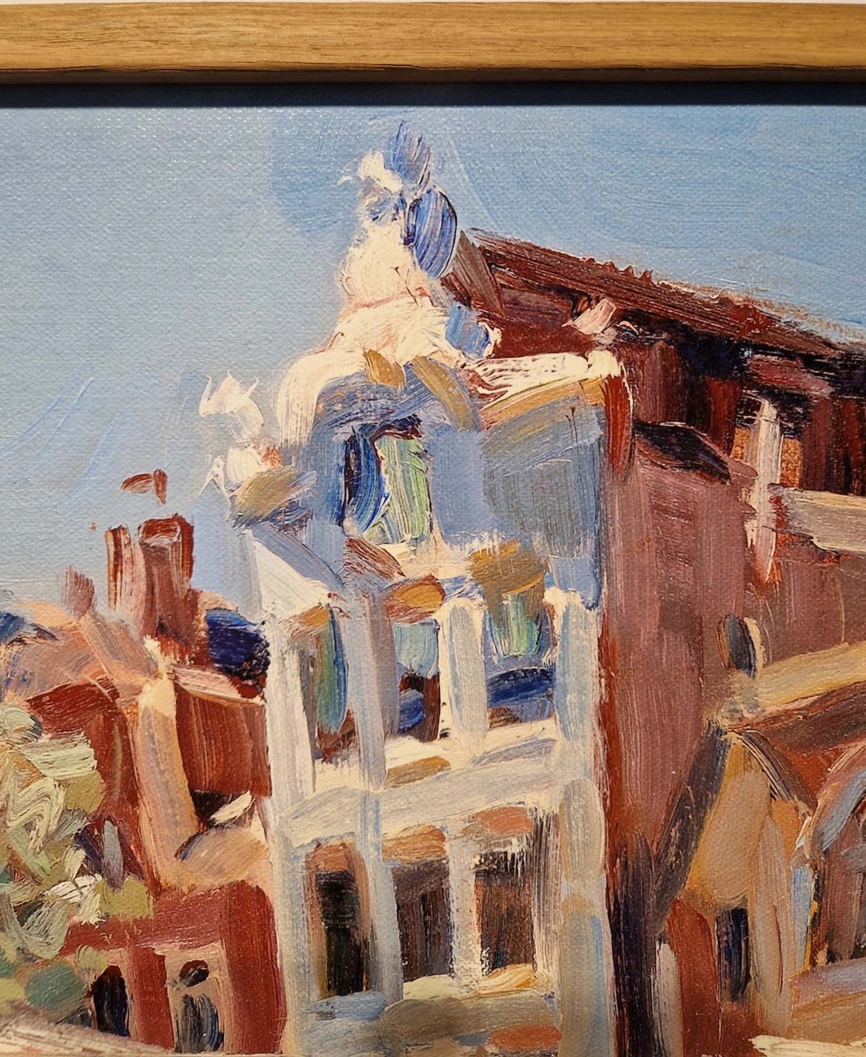 Hans Versfelt, Terras op de brug, detail LG