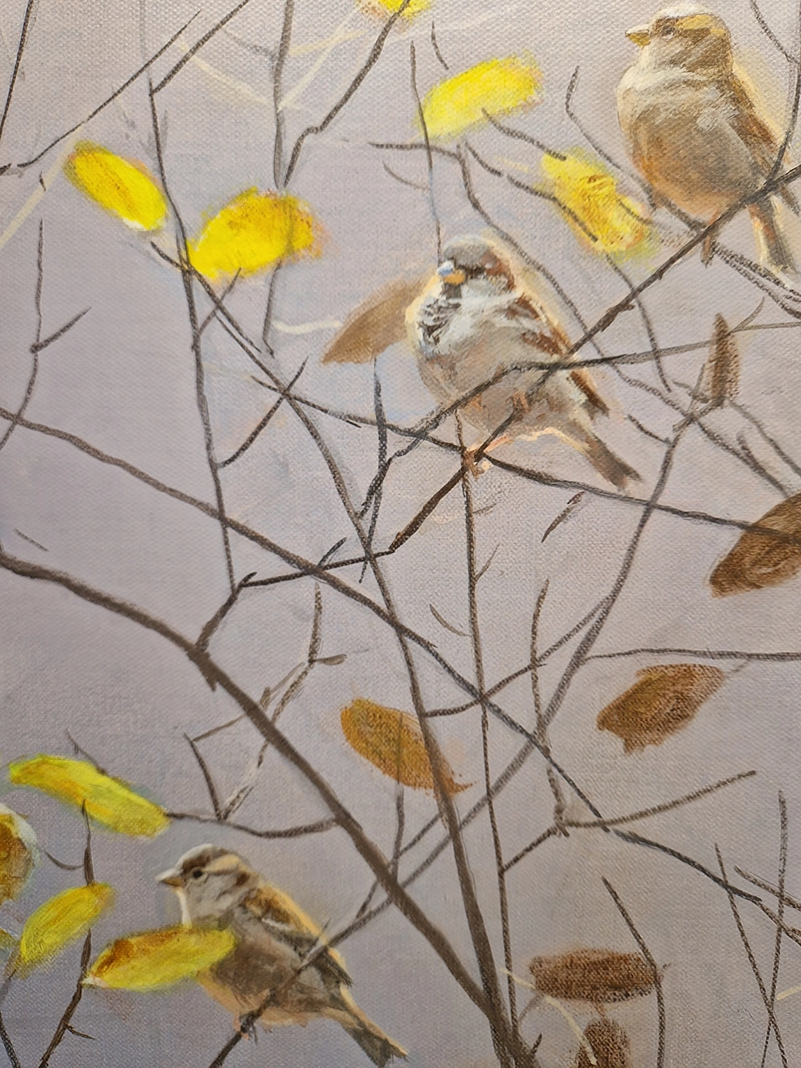 Elwin van der Kolk, Herfst - huismussen, detail G