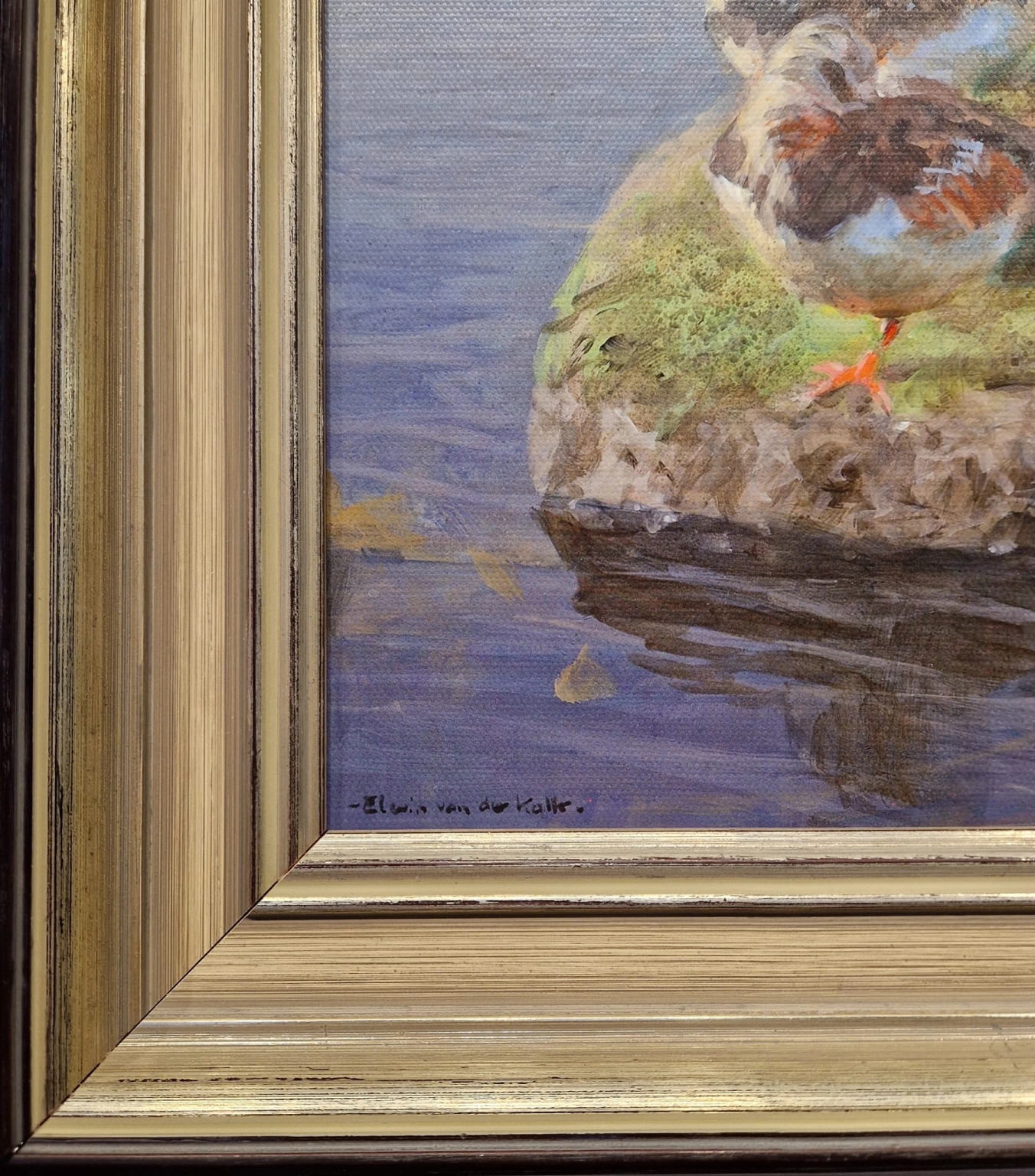 Elwin van der Kolk, Rustende steenlopers, detail LH