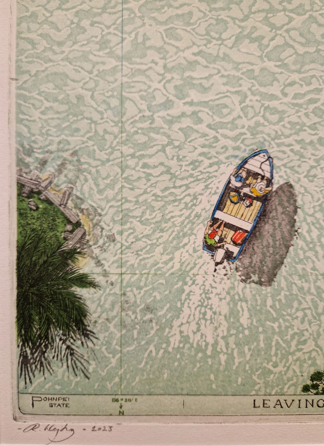 Rolf Weijburg, Leaving nan madol, detail G