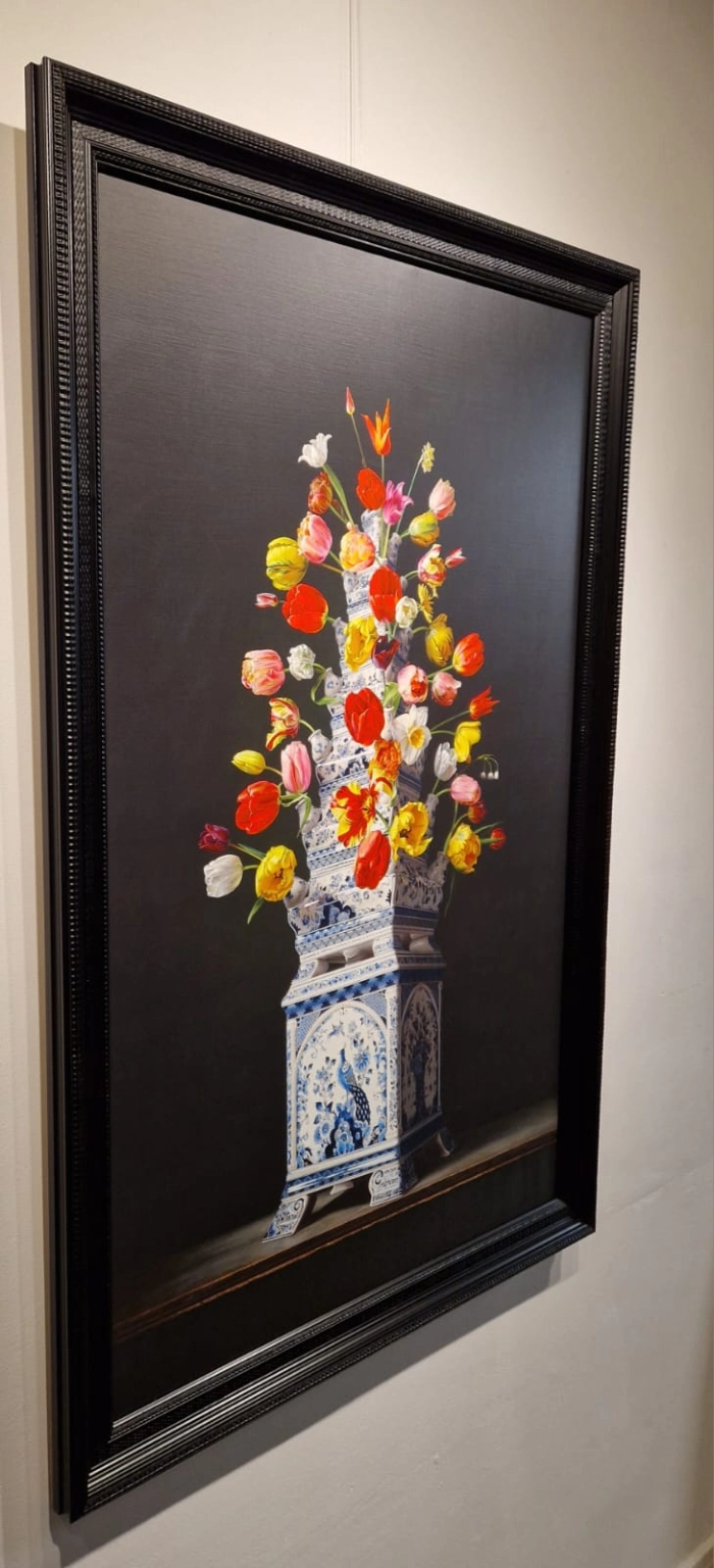 Roman Reisinger, de tulpenvaas, detail ZK