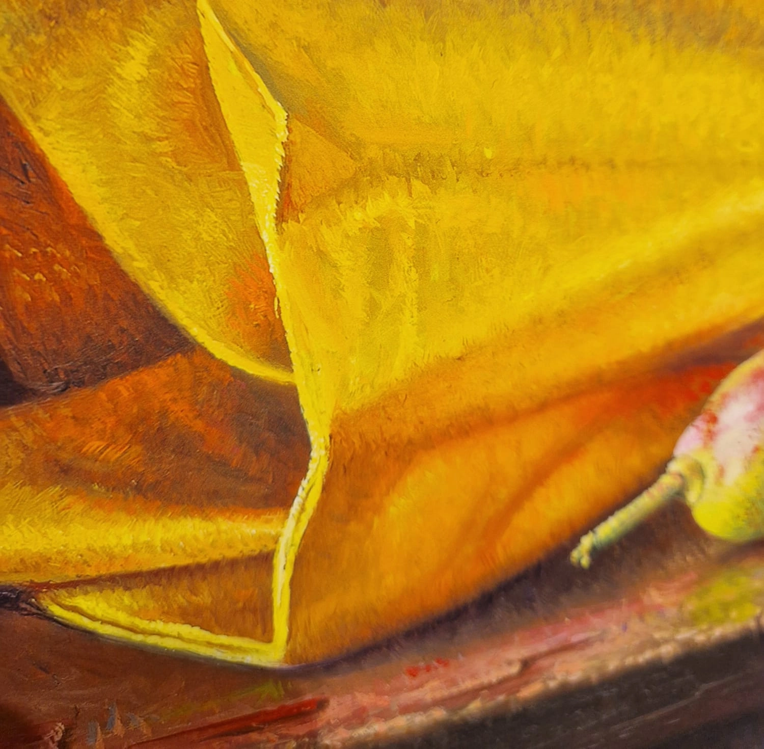 Jef Diels, Peren gestileerd op tafel, detail G