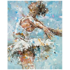 Ballerina in Blue